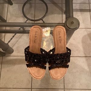 Women’s Eva&Zoe Cork Wedge Sandal